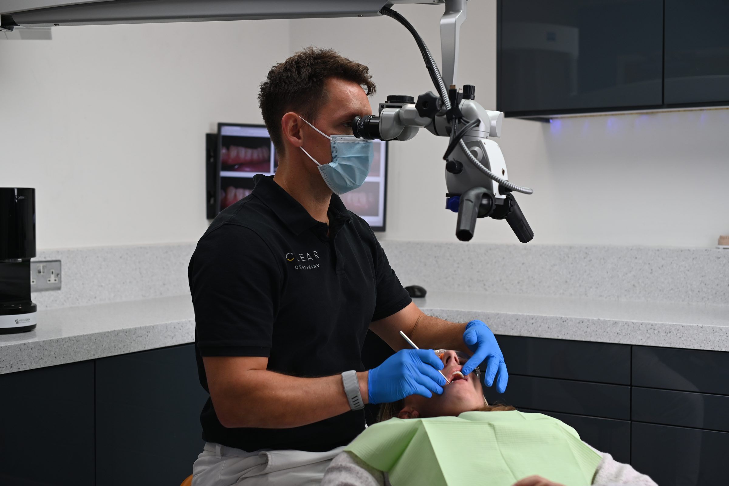 Treatment under the microscope